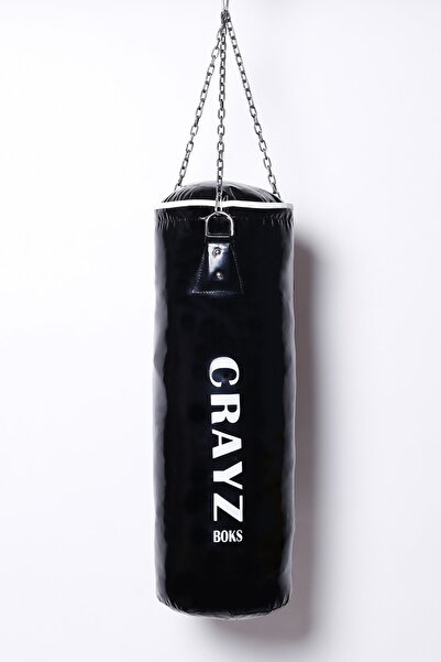 CRAYZ 80x25 Siyah Zincirli Kum Torbası