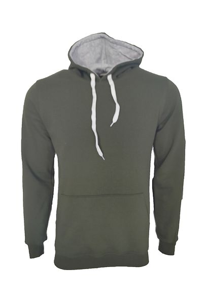 Raf Coll Φούτερ Unisex Khaki Basic Pocket Khaki Hooded