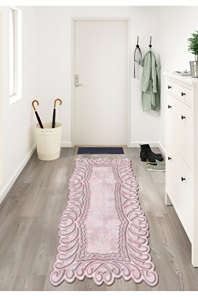 Alanur Home Yıldız Lazer Kesim Kaymaz Taban Dijital Baskı Halı St600161pu