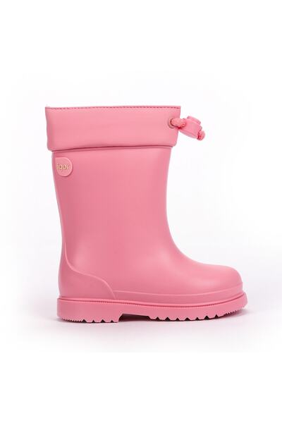 IGOR Kız Çocuk Pembe W10100 Chufo Cuello  Su Geçirmez Yağmur Kar Çizmesi