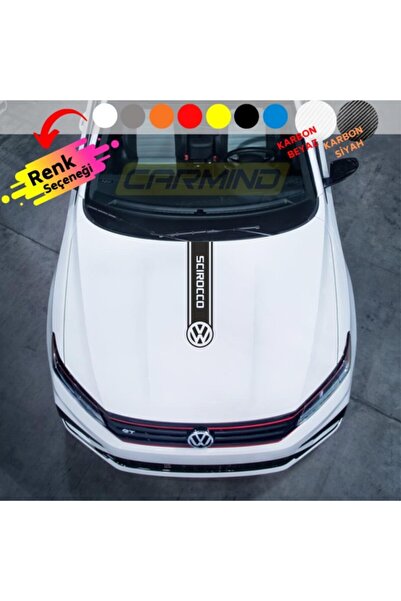 Carmind ملصق شريطي لغطاء محرك السيارة من فولكس فاجن شيروكو