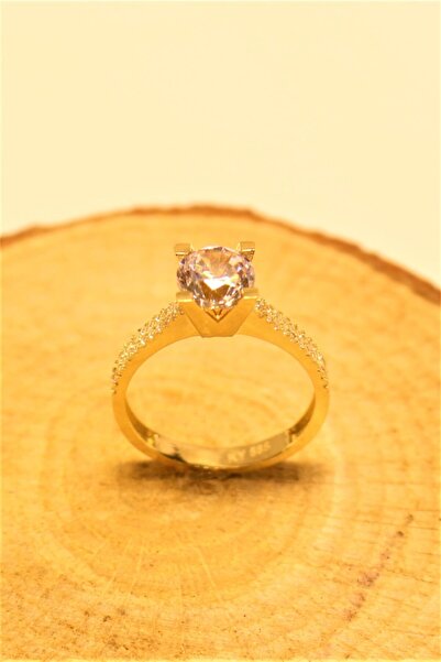 Güler Kuyumculuk Altın Tektaş Yüzük