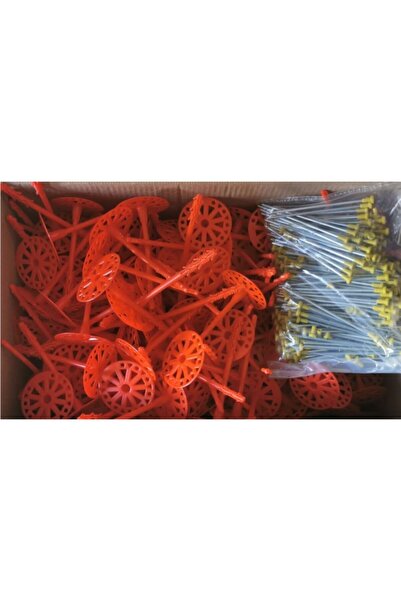Nehir Grup Çelik Çivili Plastik Mantolama Dübeli 60 x 8 x 135 mm