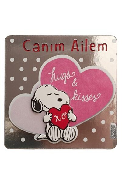PEANUTS Magnet Canım Ailem