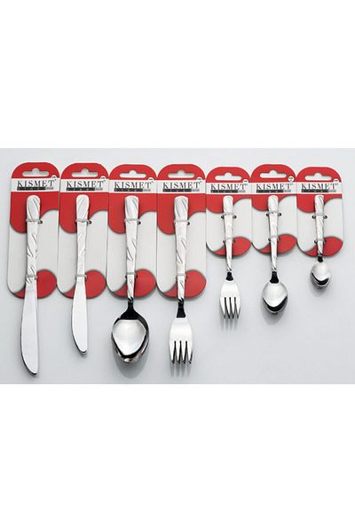 fitfiyat Atmaca 6-Person Tablespoon and Dinner Fork Set