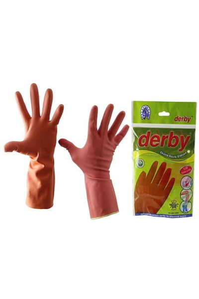 Derby Rubber Gloves No 8