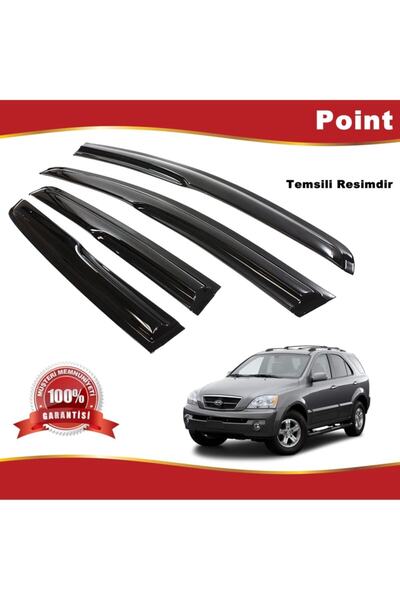 Point Kia Sorento Mügen Cam Rüzgarlığı 2002-2010 Arası 4 Lü Takım