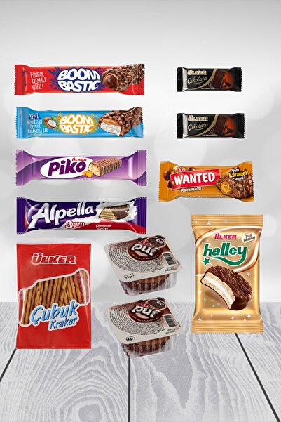 Ülker Sevilen Atıştırmalık Paketi 11 Parçalık Atıştırmalık Keyfi