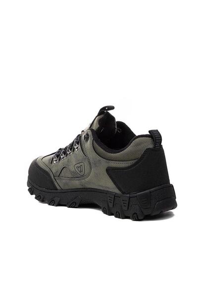 TRENDYSHOES Erkek Haki Kaymaz Taban Kışlık Spor Ayakkabı