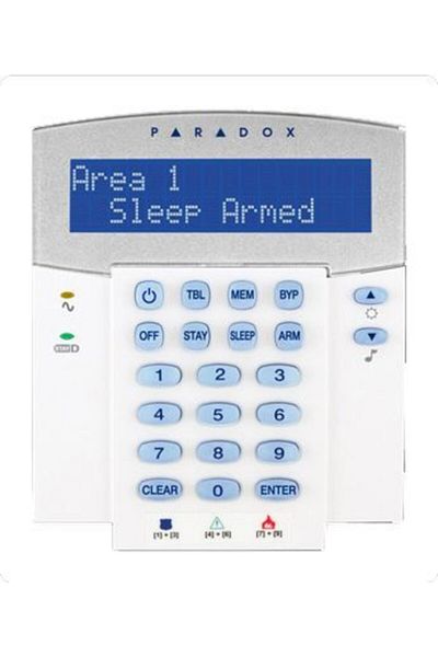 PARADOX 32 Zone Cable LCD Keypad