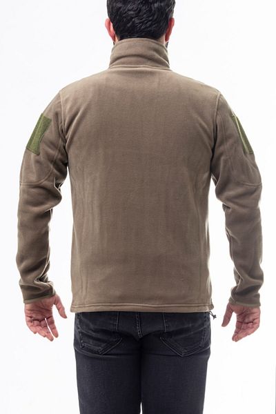 özmertaskerimalzeme Ανδρικό παλτό χακί Tactical Fleece Military Fleece Coat Tactical Coat με 5 τσέπες