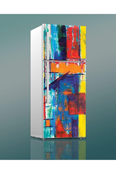 renkselart ملصق السلع البيضاء للثلاجة 096