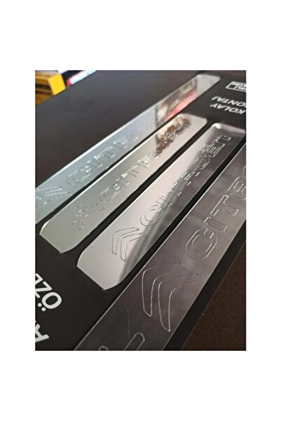 Otoaksefuar Citroen C-elysee Uyumlu Kapı Eşiği 4'lü Set Ön Arka