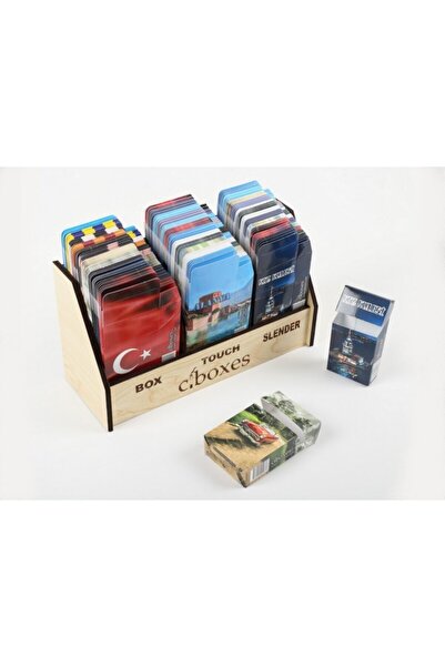 Ciboxes Sigara Kutusu Standlı Karma Seri 180'li