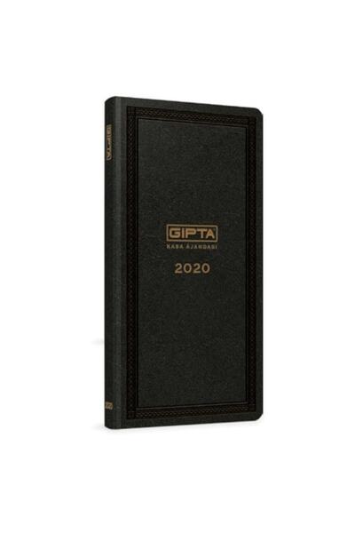 Gıpta 2020 حافظة أجندة 17x33 (نوع ece) 118-tck غطاء صلب