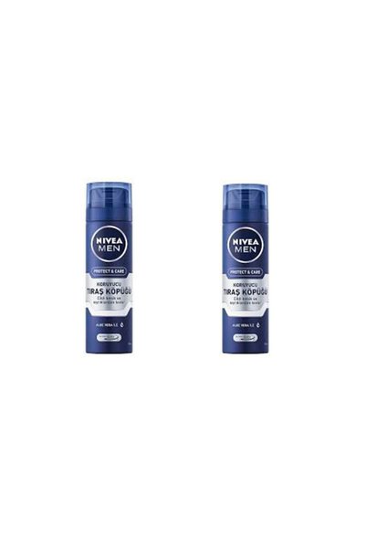 Nıvea Men 200 ml Protect Ve Care 2 Adet Tıraş Köpüğü