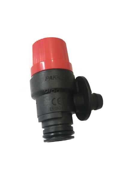 Pakkens Plastik Geçmeli Kombi 3 Bar Emniyet Ventili