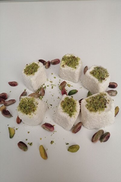 Necim Öksüz Lokum- Cezerye 500 جرام King Turkish Delight - بالفستق