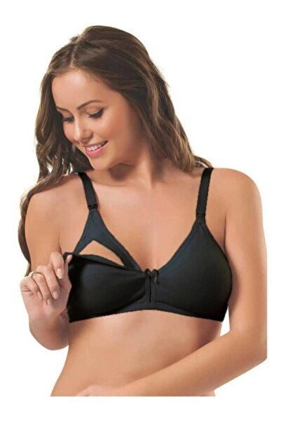 NBB Ženski crni Pamuk grudnjak za dojenje