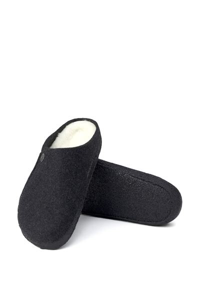 Birkenstock Pantofle Zermatt Shearling Antracit