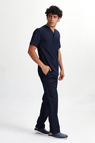 BAŞAK Terikoton Zarfyaka Doktor Hemşire Veteriner Forması Takım (nöbet Takımı)