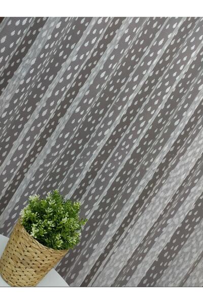 Esse Home Спортивний візерунок мереживна тюлева штора, щільна складка, 1/3 500x260 см