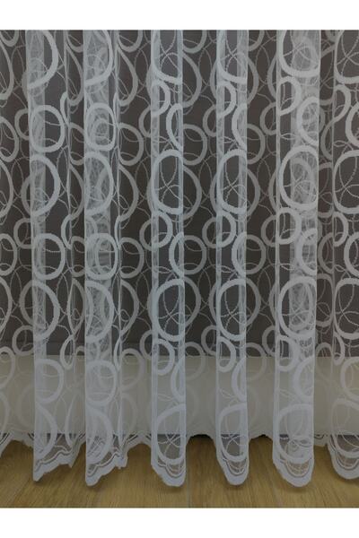 Esse Home Спортивний візерунок, французька мереживна тюлева штора, рідкі складки, 1/2 500x260 см