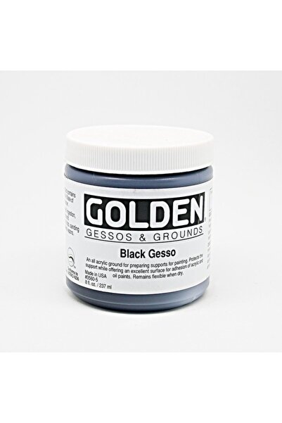 Golden Acrylıc Medıum 237 Ml Black Gesso