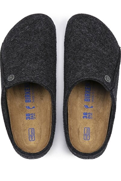 Birkenstock Zermatt standardní Wz antracitové pantofle