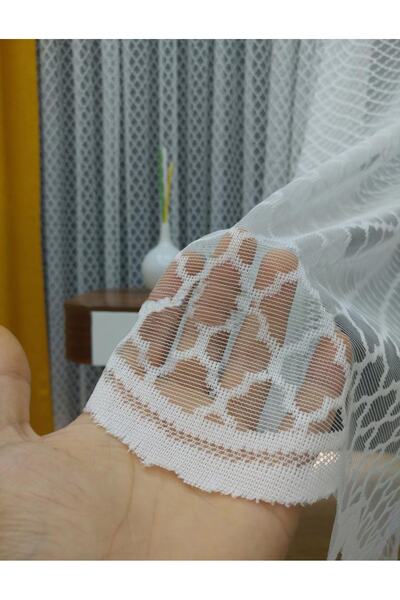 Esse Home Спортивний візерунок мереживна тюлева штора, 550x260, рідкі складки, 1/2