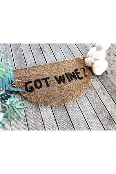 LAMONETA Got Wine Half Moon Koko Hair Mat