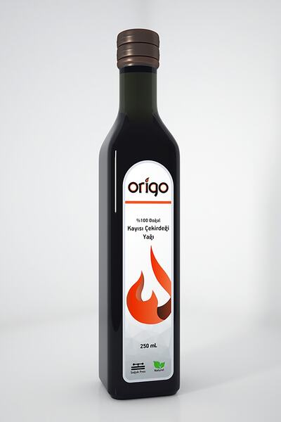 Origo Soğuk Pres Saf Kayısı Çekirdeği Yağı