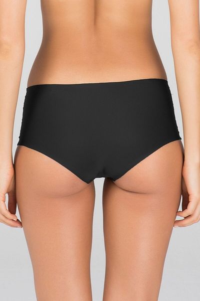 Kom Γυναικείο Μαύρο Micro Modal Seamless Trackless σορτς εσώρουχα 2 Συσκευασία