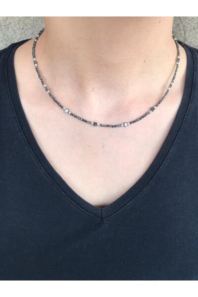 Roma Silvers Yıldız Hematit Kolye