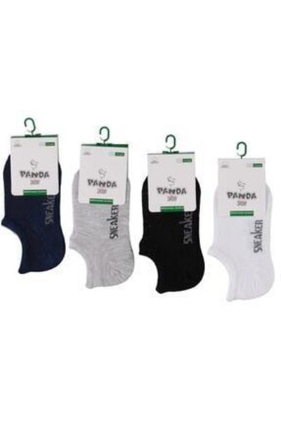 Panda Unisex Package Sneaker Invisible Ballerina Socks 6 Pack