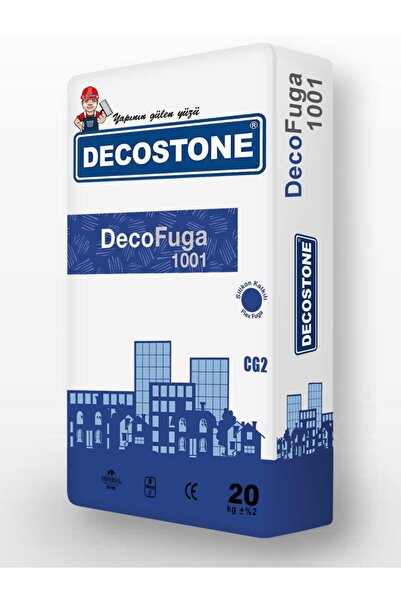 Güzelce Yapı Decostone Fuga Derz Dolgu Gri 1 kg