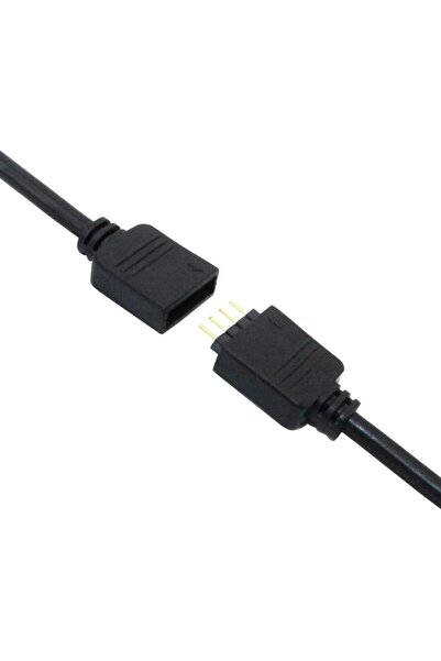 Alfais 4376 Rgb Şerit 4 Pin Led Çoklayıcı Splitter Tek Kumanda 4 Çıkış