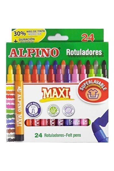 Alpıno Alpino Maxi 24 Renk Keçeli Kalem Ar-07