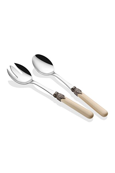 RİVADOSSİ SANDRO Rivadossi Classic Krem Salata Servis Seti