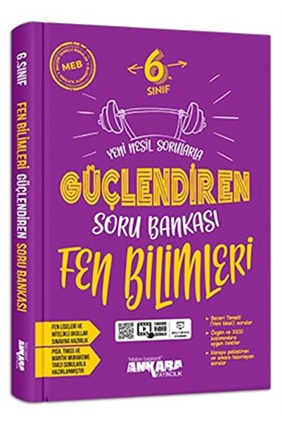 Ankara Yayınları Ankara Yay. 6. Sınıf Fen Bilimleri Güç. Soru Bankası