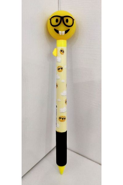 Mikro 0.7 Tip Pen with Emoji Figure