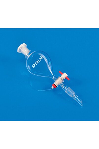 ERLAB Damlatma Hunisi Armudi Tip 100ml Ptfe Musluk