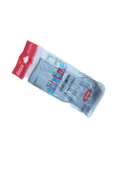 Süslü Sanat Gray 25 Piece Fork