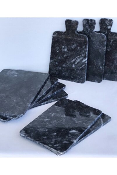 ASL&ZYN MERMER CONCEPT Real Marble Natural Stone Cutting Board & Cheese Plate