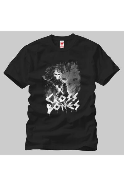 Crazy Civil War Crossbones - Zlačna muška majica