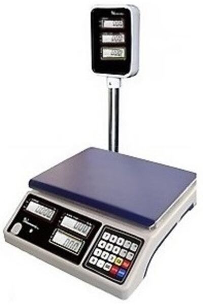 Dikomsan Npl-30 Kg X 5 / 10 Gr Fiyat Hesaplamalı Boyunlu Terazi