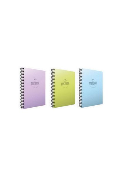Gıpta دفتر ملاحظات حلزوني رعوي 17x24 96 Yp2 مربعات + 1 مخطط