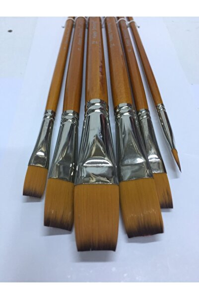 Keep Smiling فرشاة الفنان فرشاة مجموعة من 6 فرشاة سوبر