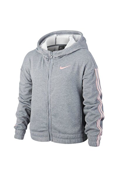 Nike G Nk Hoodie Fz Studıo Çocuk Sweatshirt Bv2792-092 Bv2792-092