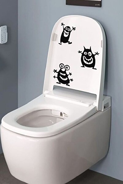 Dijitonline ملصق المرحاض - ملصق المنزل - ملصق الحائط